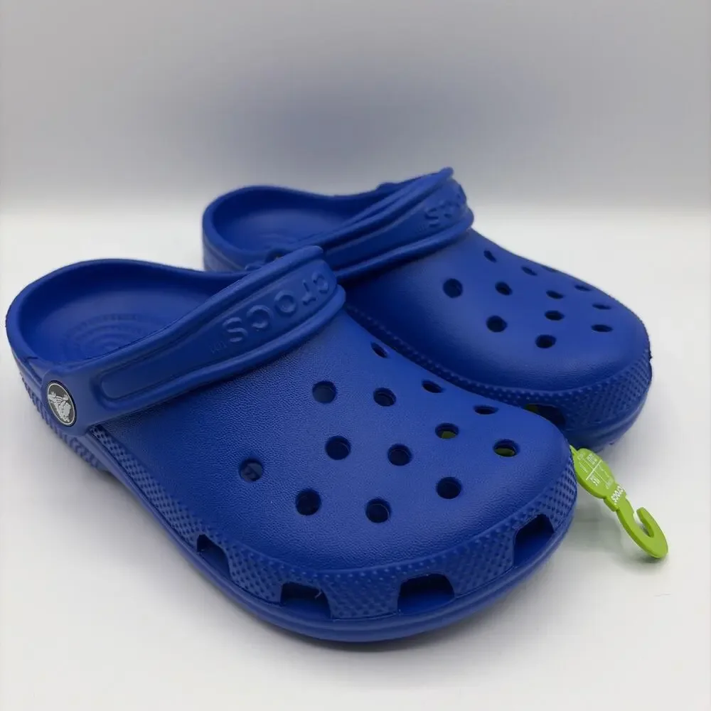 Crocs Blue Kids Classic Clog 206991 Size J1 Slip On NWT